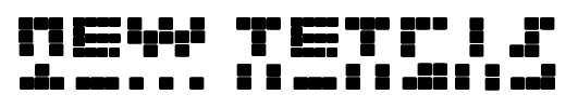 New Tetris font